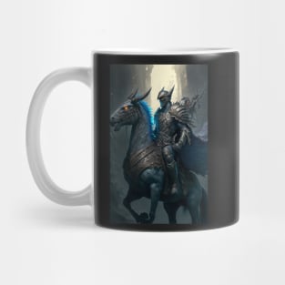 Knight Riding A Wyvern Mug